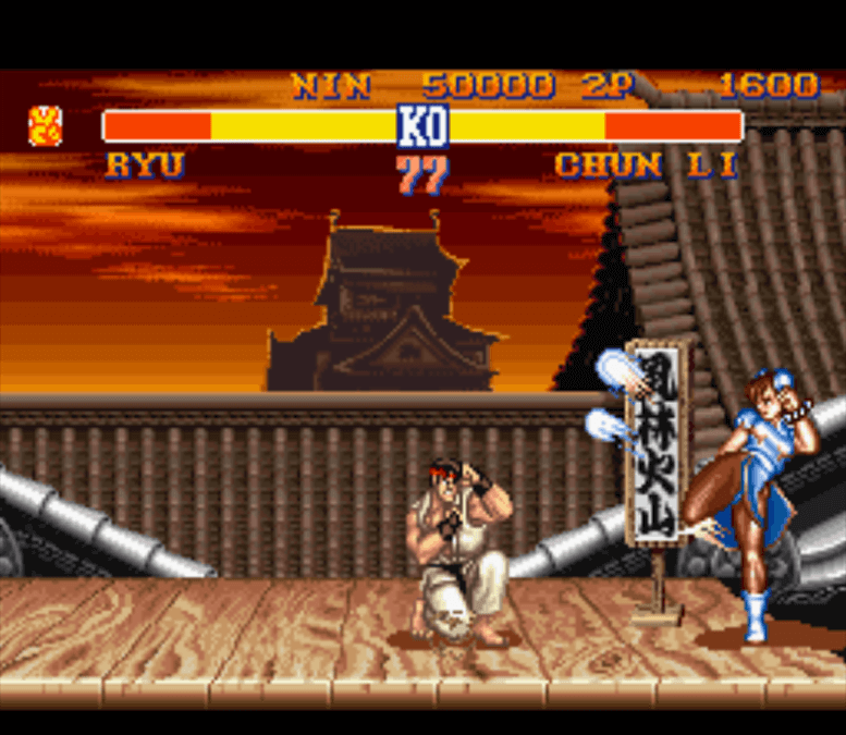 Chun Li vs  Ryu 