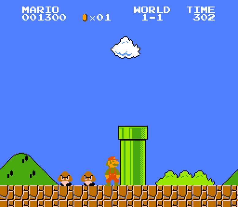 Super Mario Bros gameplay