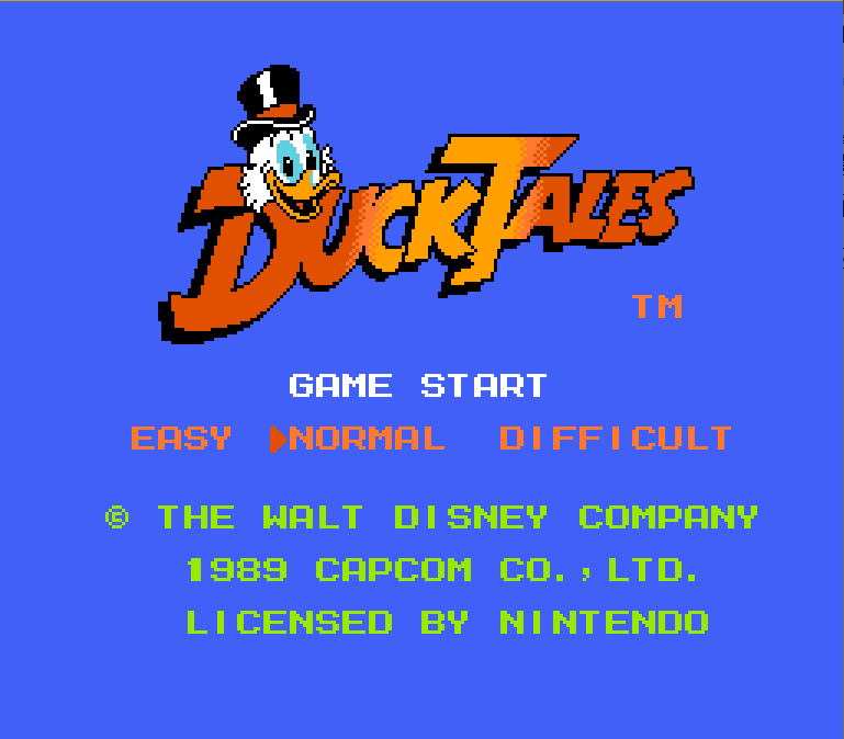 DuckTales топ игр на Денди