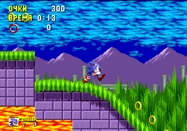 Скачать Sonic the Hedgehog на sega для ПК 